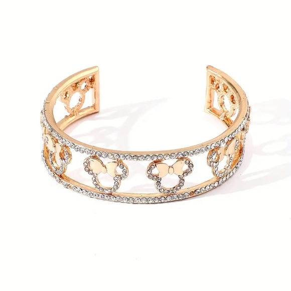 Disney Jewelry - Minnie Mouse Bracelet, Minnie Mouse Cuff